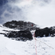 Approaching the summit of Mount Lhotse, the world’s fourth-tallest mountain.